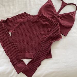 Nux crop long sleeve